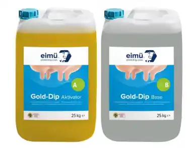 eimü Dippmittel-Set Gold-Dip - 2x 25 kg Neue Ware